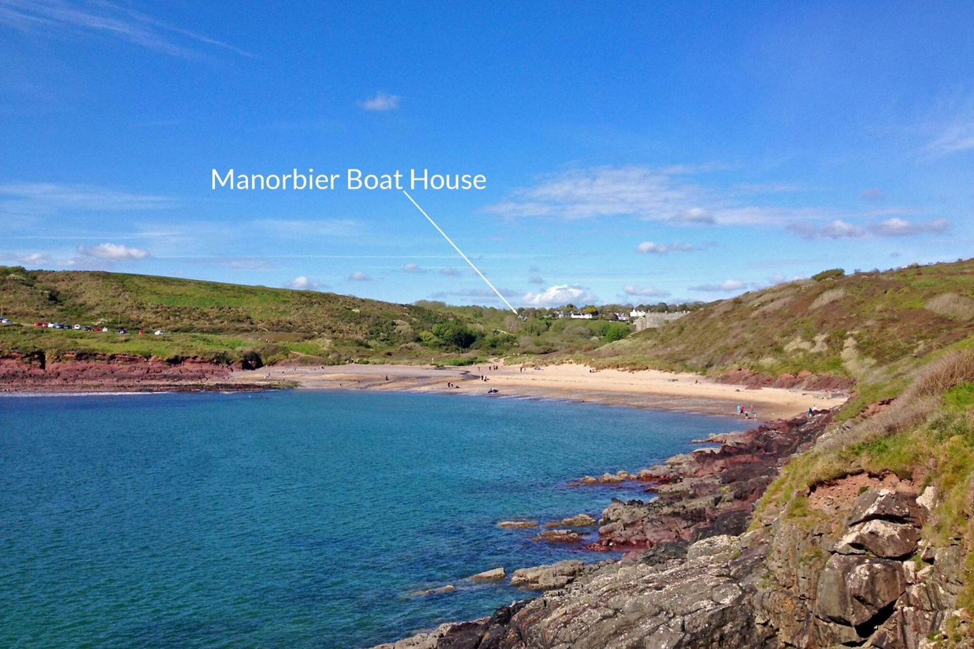 Manorbier Boat House Villa Exterior photo